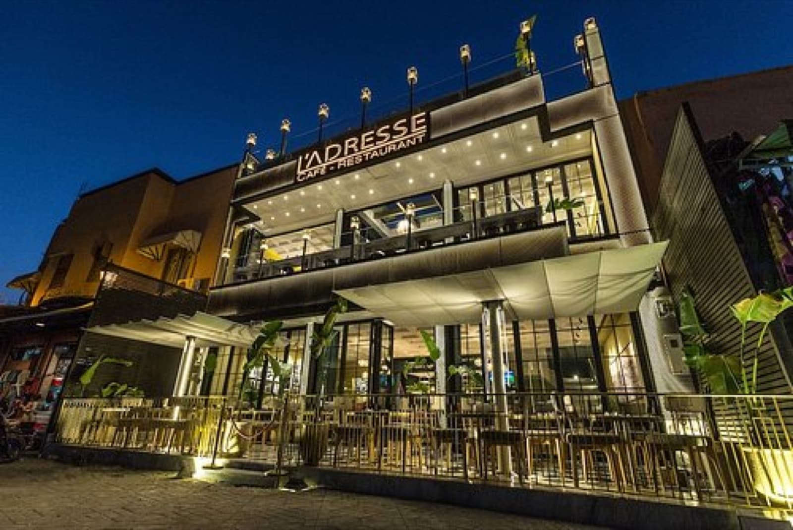 L’Adresse restaurant in Morocco