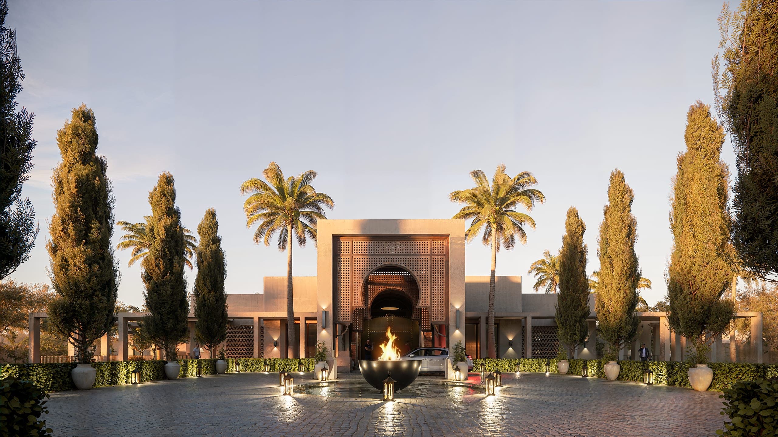 Resort development in Palmeraie, Marrakech