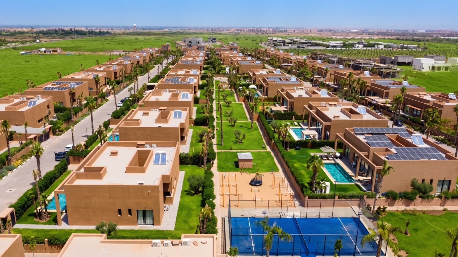 Residential development in Morocco